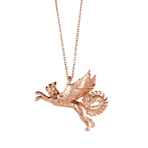 Lynx Pendant Necklace - Majestic swatch icon