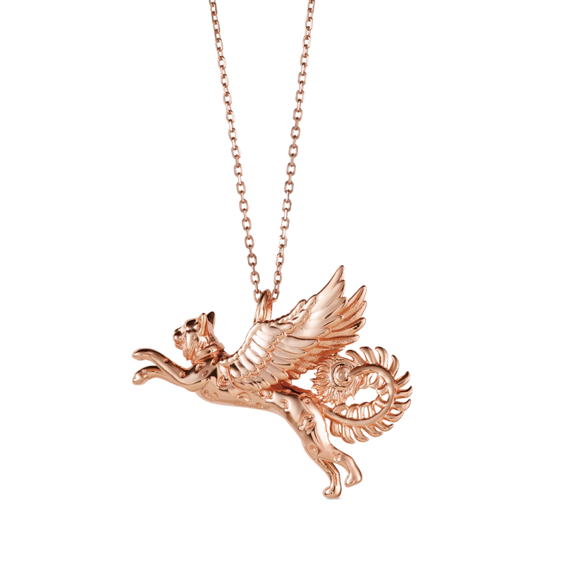 Lynx Pendant Necklace - Majestic