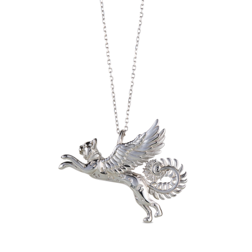 Lynx Pendant Necklace - Majestic swatch icon