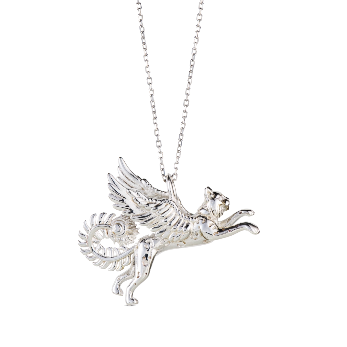 Lynx Pendant Necklace - Majestic