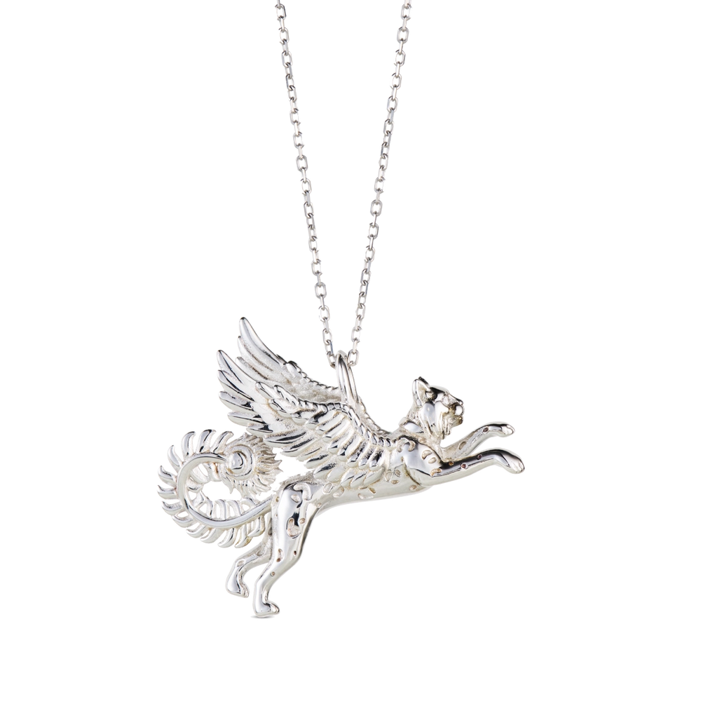 Lynx Pendant Necklace - Majestic
