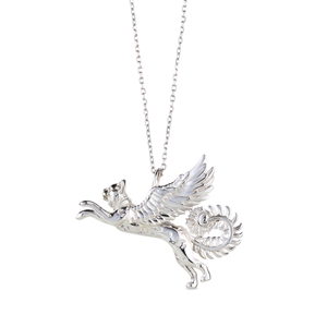 Lynx Pendant Necklace - Majestic swatch icon