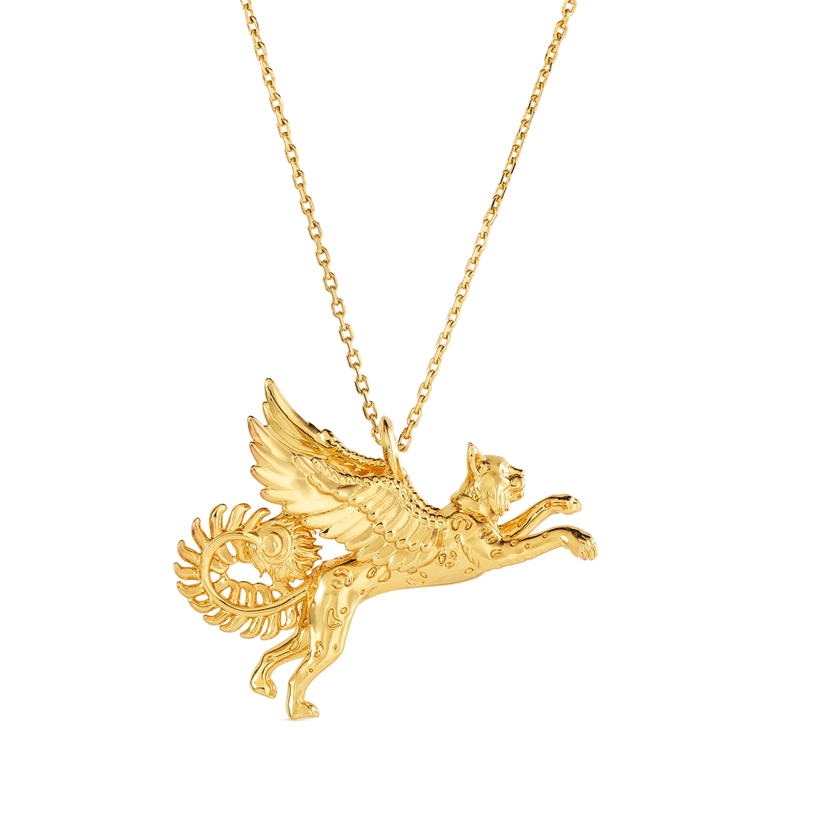 Lynx Pendant Necklace