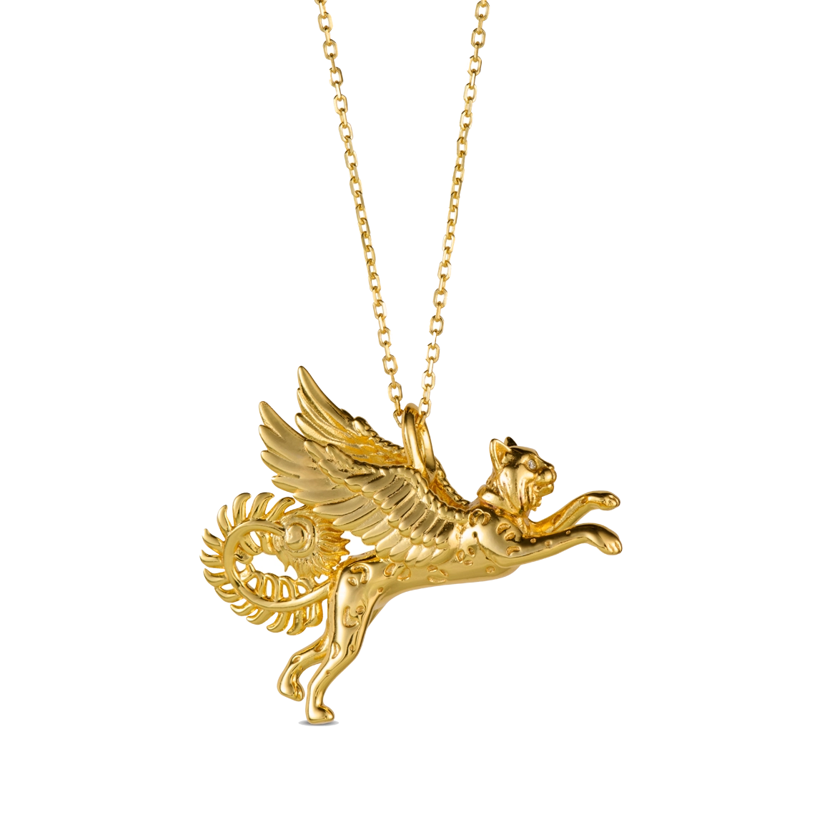 Lynx Pendant Necklace - Majestic