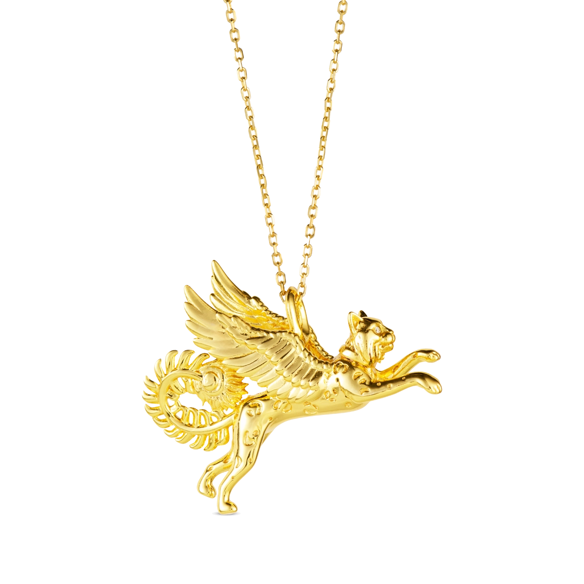 Lynx Pendant Necklace - Majestic