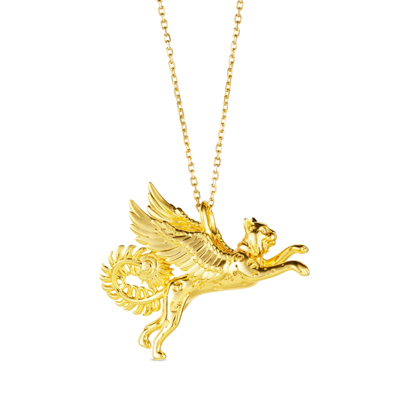 Lynx Pendant Necklace - Majestic