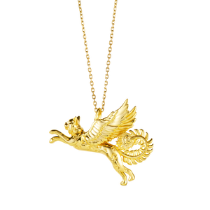 Lynx Pendant Necklace - Majestic swatch icon