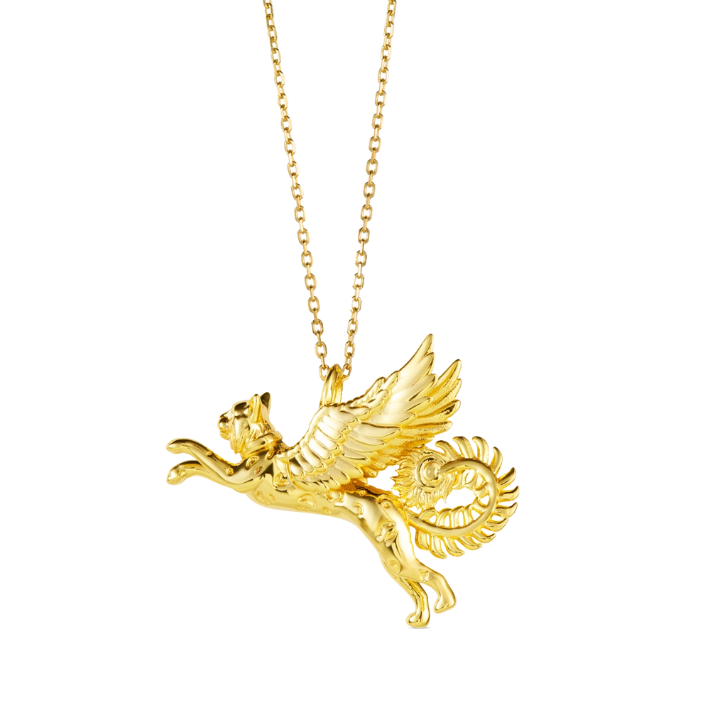 Lynx Pendant Necklace - Majestic