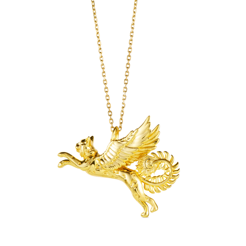 Lynx Pendant Necklace - Majestic swatch icon