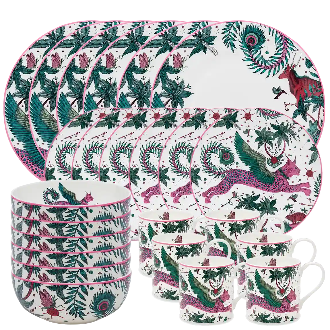 Lynx 24-piece Dining Set
