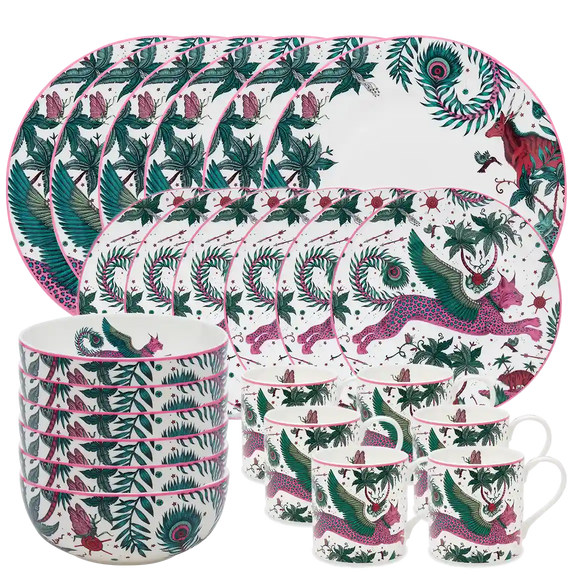 Lynx 24-piece Dining Set