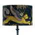 Lynx Velvet Lampshade - Large