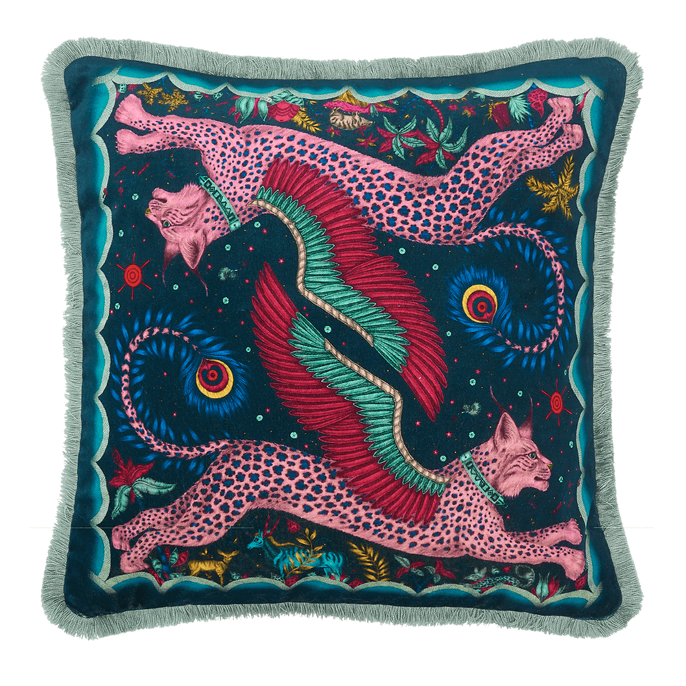 Lynx Luxury Velvet Cushion