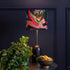 Lynx Velvet Lampshade - Small