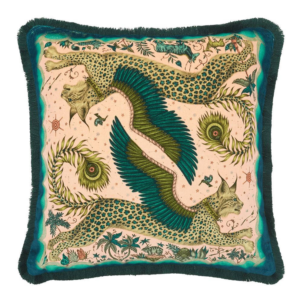 Lynx Luxury Velvet Cushion