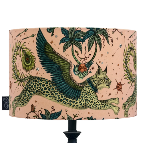 Lynx Velvet Lampshade - Large swatch icon