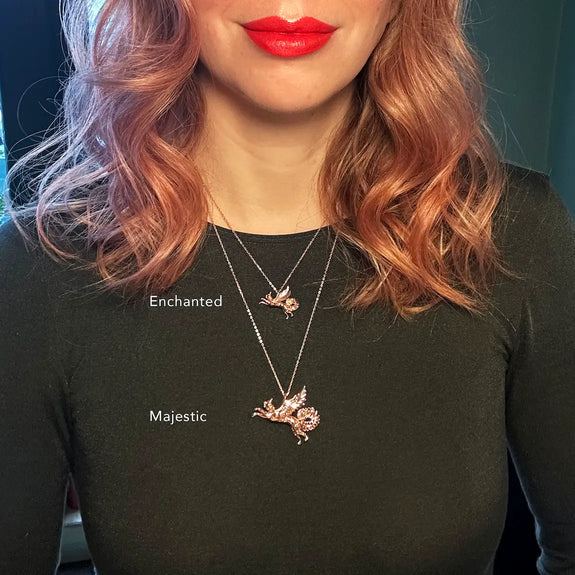 Lynx Pendant Necklace - Enchanted