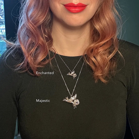 Lynx Pendant Necklace - Enchanted