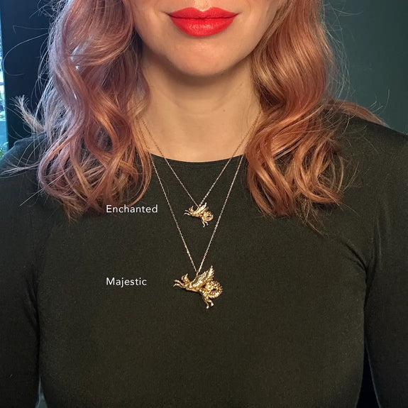 Lynx Pendant Necklace - Enchanted