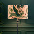 Lynx Velvet Lampshade - Large