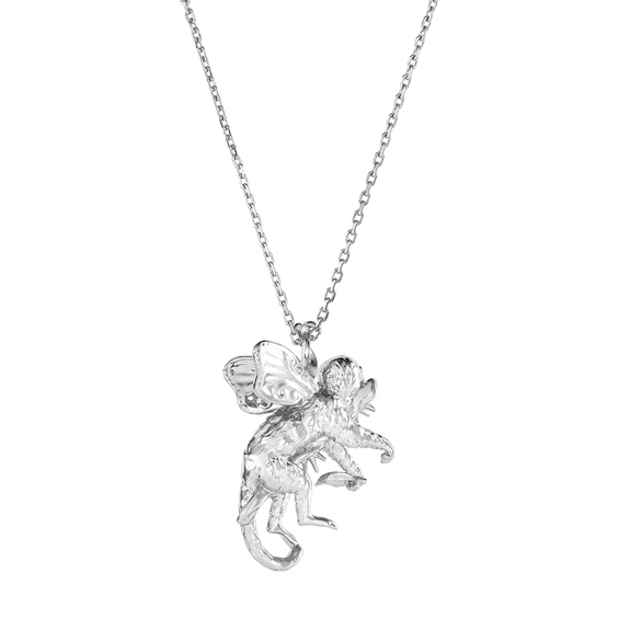 Monkey Pendant Necklace