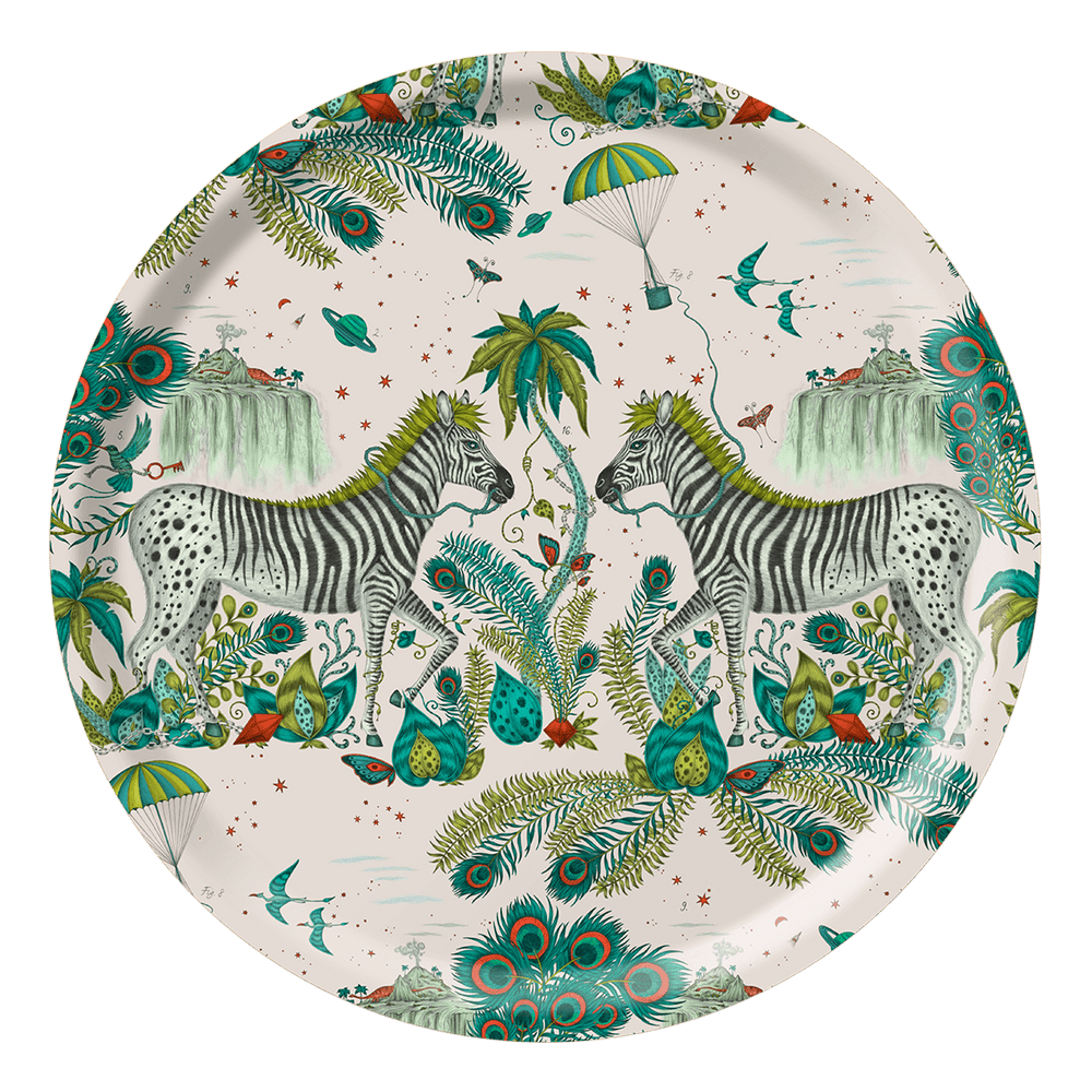 Lost World Round Tray