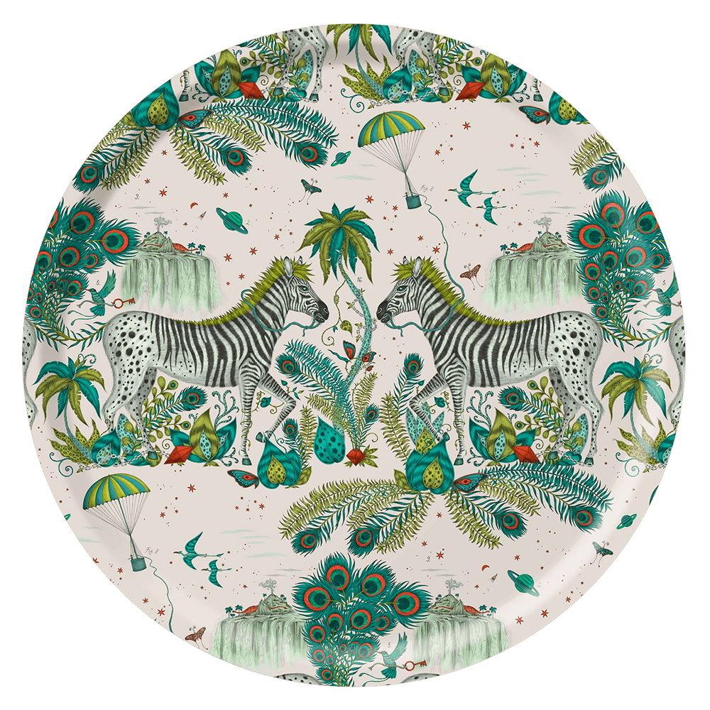 Lost World Round Tray