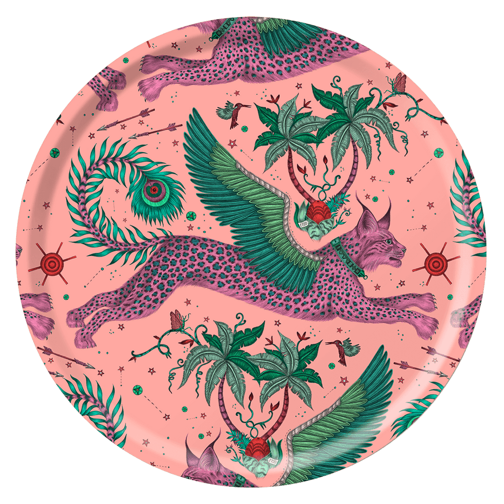 Lynx Round Tray