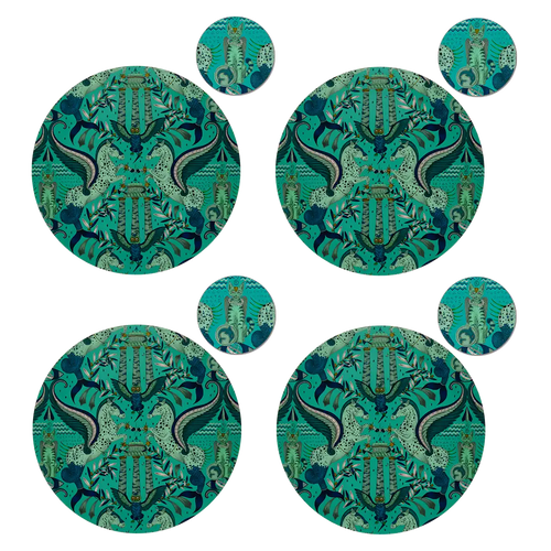 Odyssey Mythos Round Placemat and Coaster Set swatch icon
