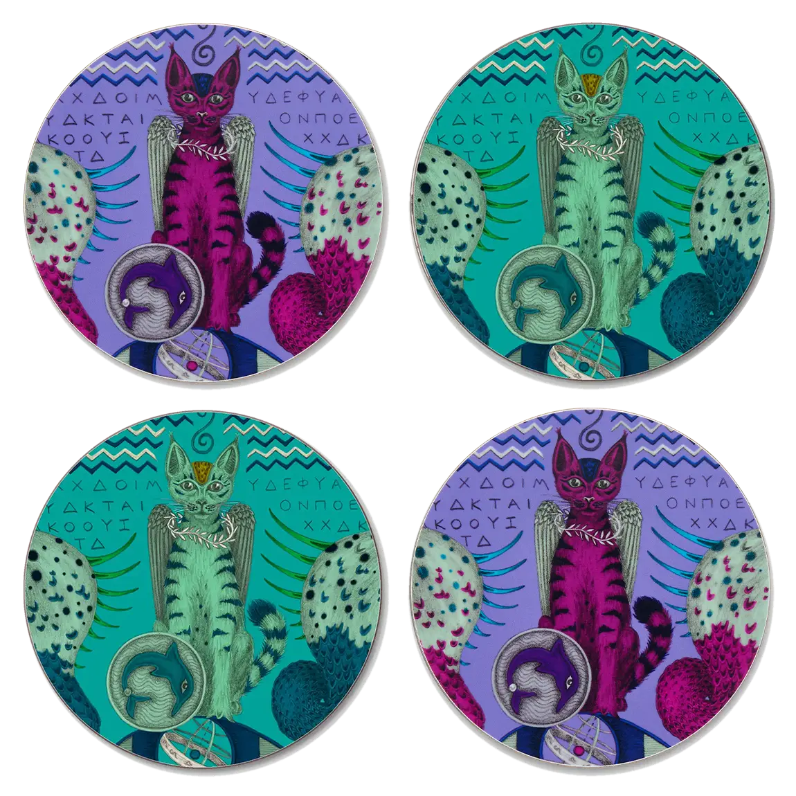 Odyssey Mythos Mix & Match Coaster Set