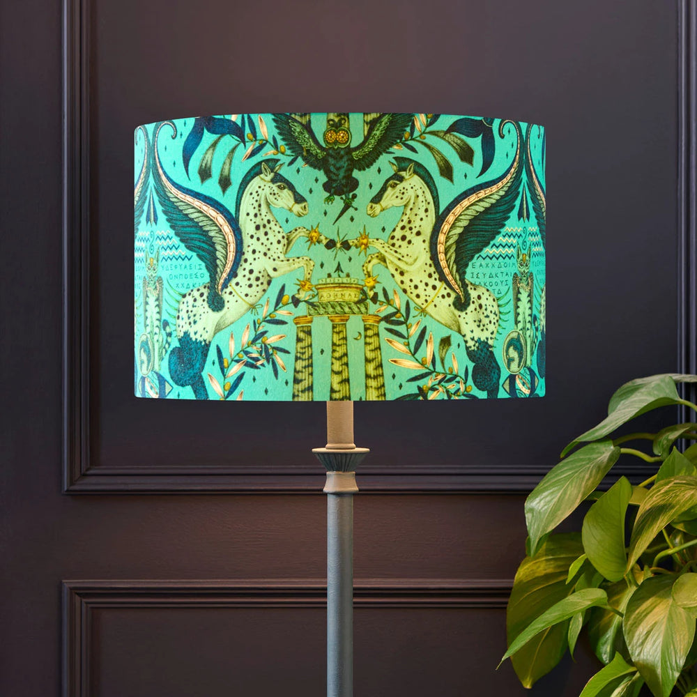 Odyssey Mythos Velvet Lampshade - Large