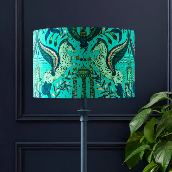 Odyssey Mythos Velvet Lampshade - Large