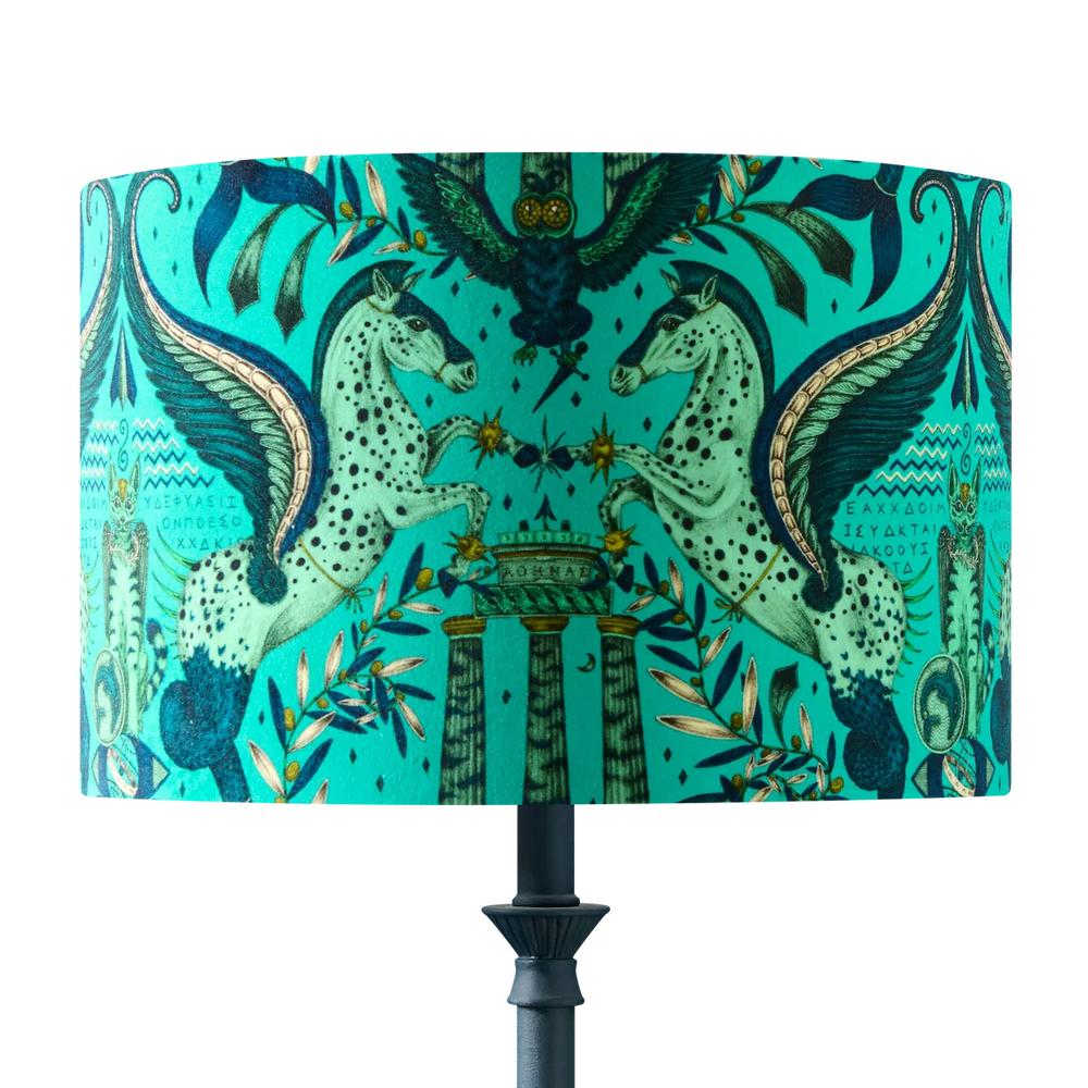 Odyssey Mythos Velvet Lampshade - Large