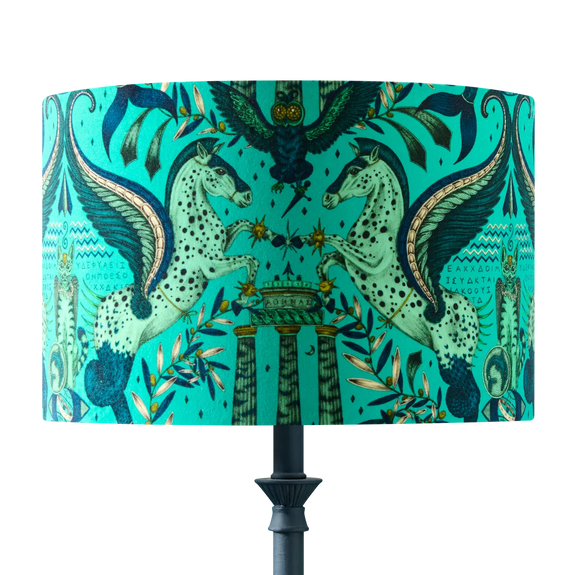 Odyssey Mythos Velvet Lampshade - Large