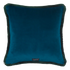 Peacock | Odyssey Luxury Velvet Cushion in Peacock, designed in London by Emma J Shipley