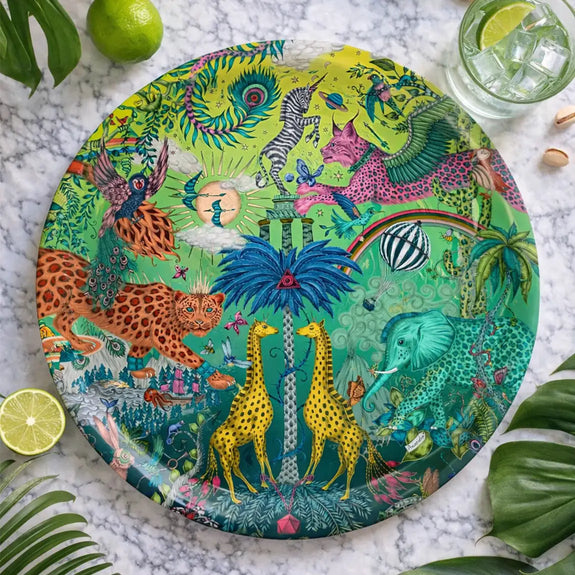 Paradise Lost Round Tray