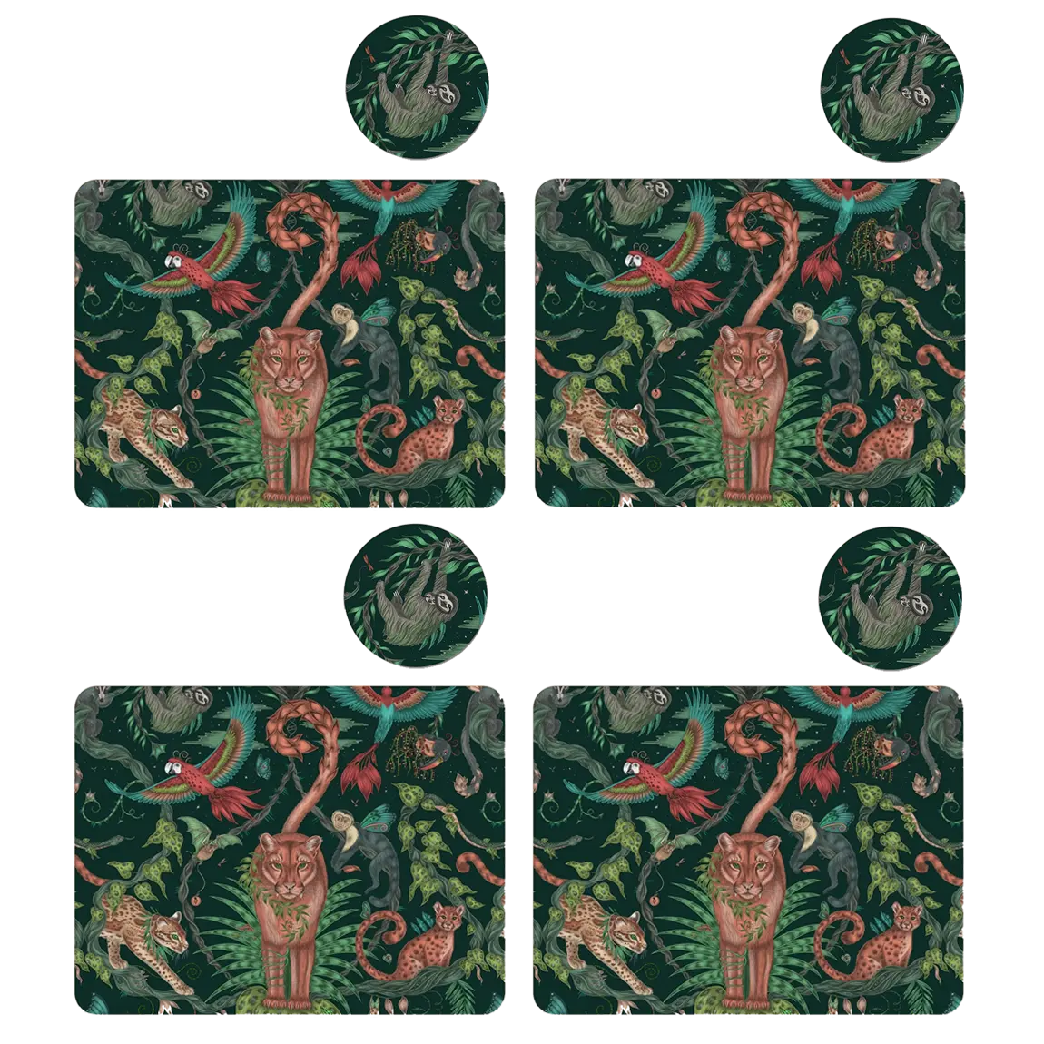 Bosque Dreams Placemat and Coaster Set