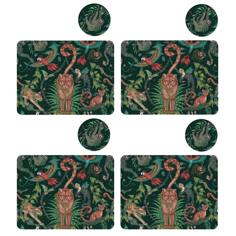 Bosque Dreams Placemat and Coaster Set