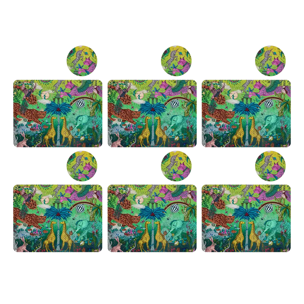 Paradise lost Placemat and Coaster Set