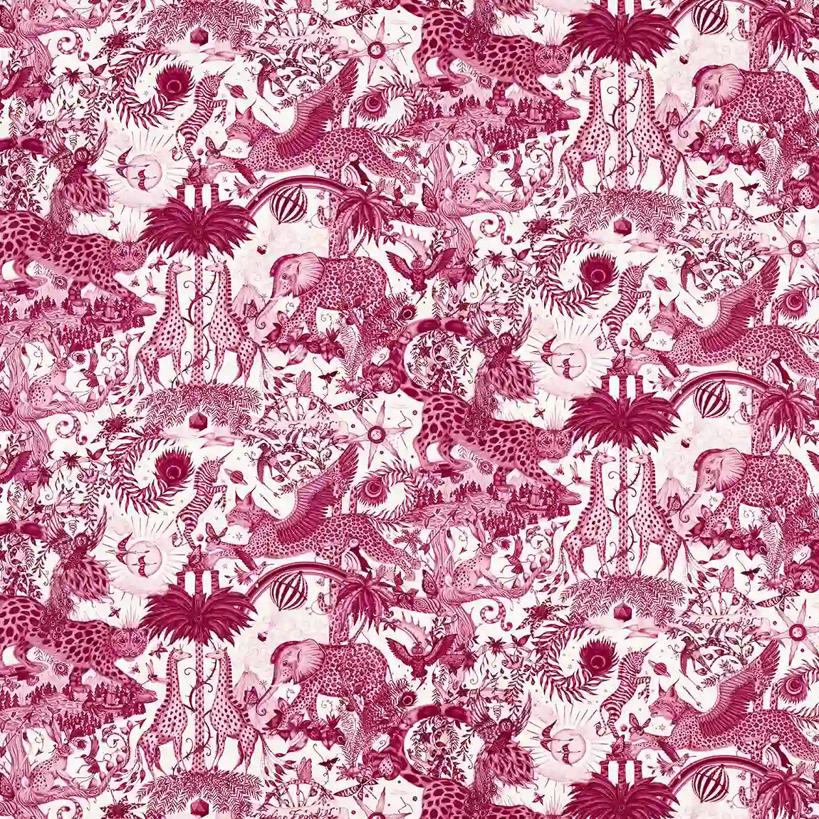 Paradise Lost Cotton Fabric