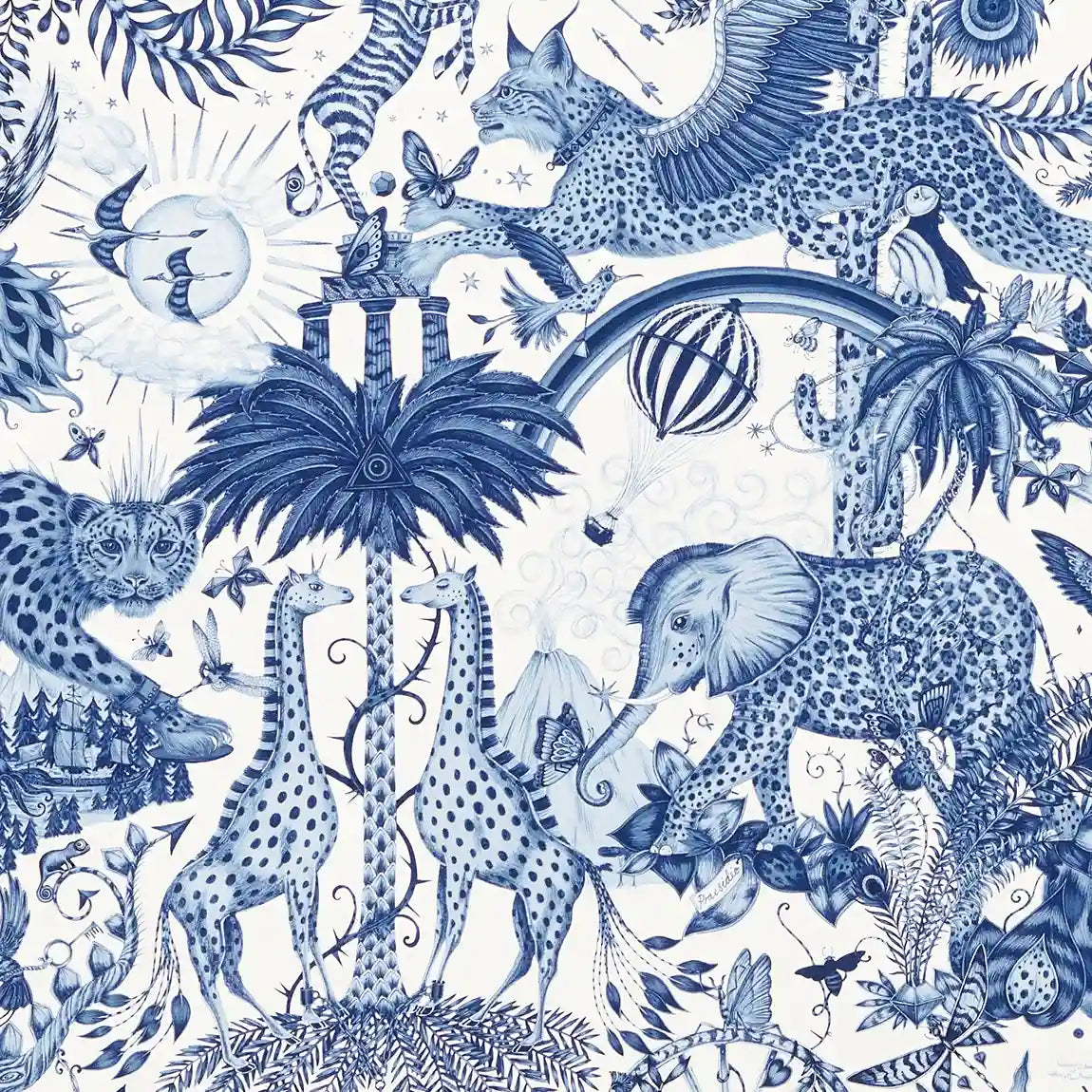 Paradise Lost Cotton Fabric