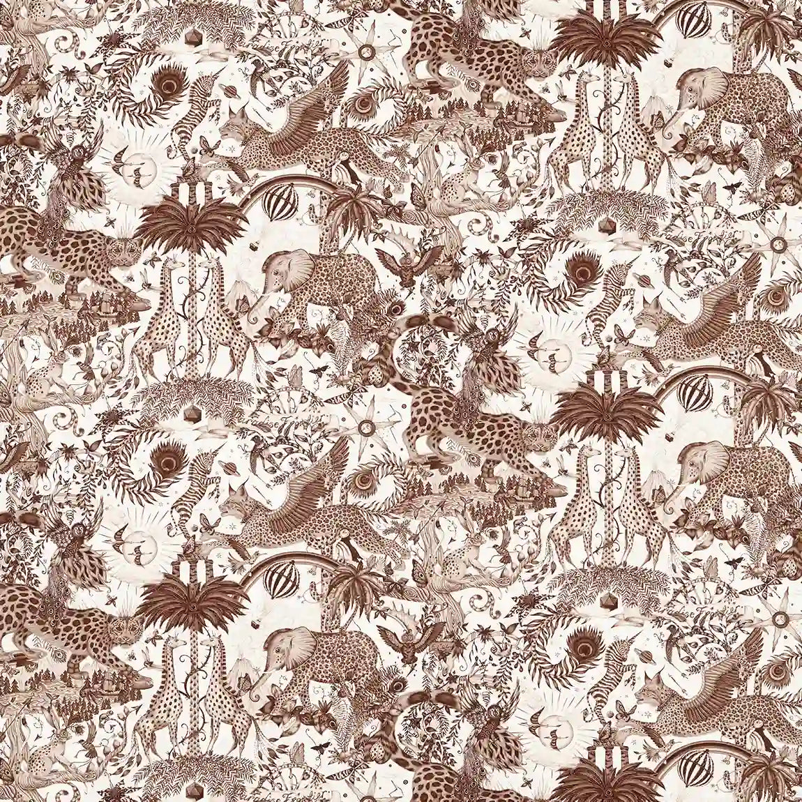 Paradise Lost Cotton Fabric