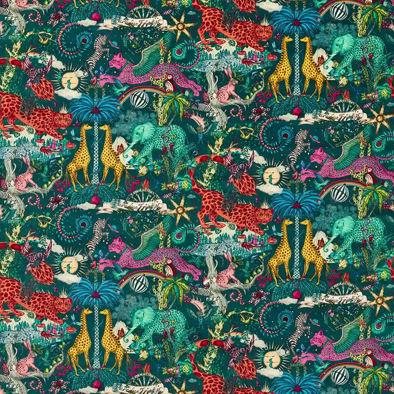 Paradise Lost Velvet Fabric