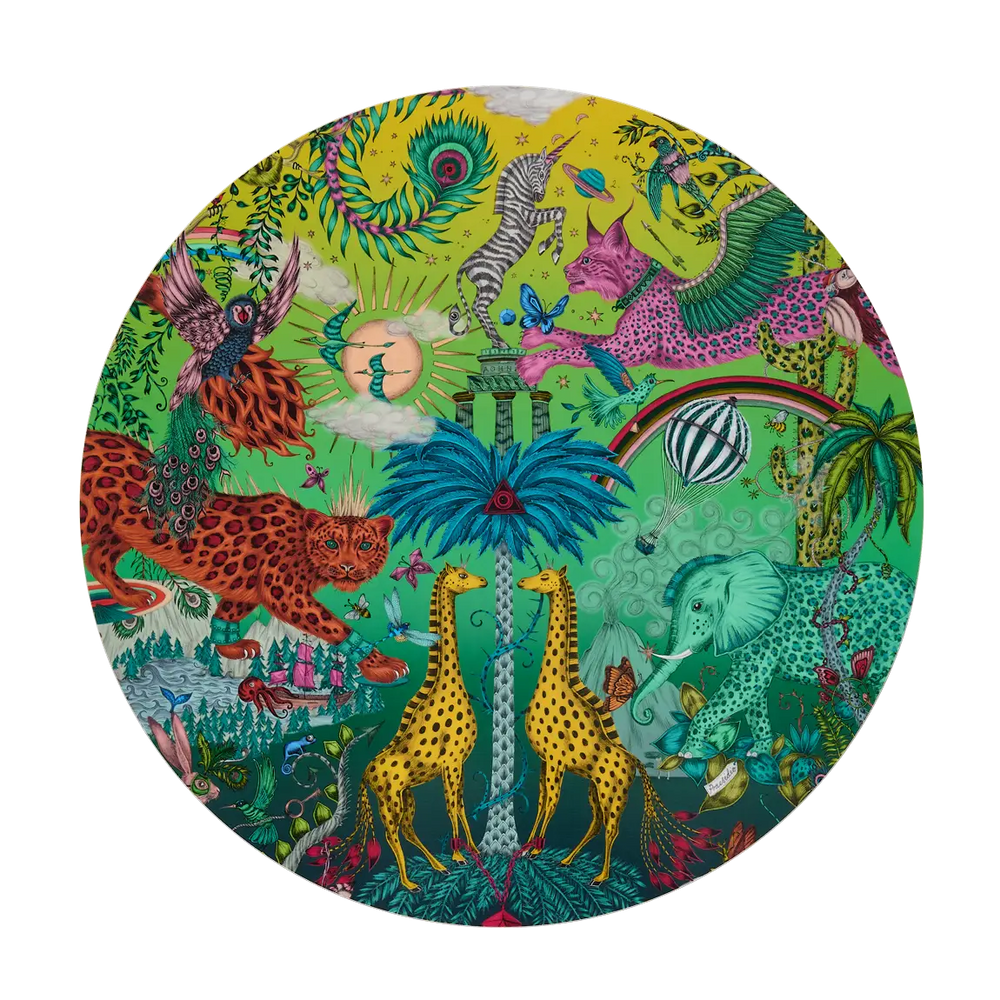 Paradise Lost Round Placemat