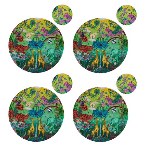 Paradise Lost Round Placemat and Coaster Set swatch icon