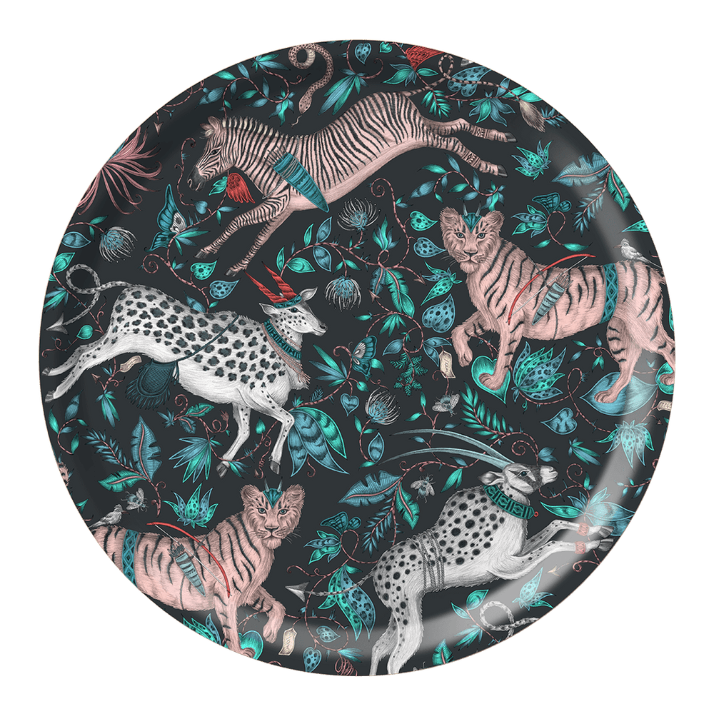 Protea Round Tray
