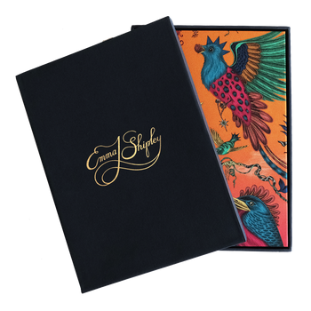 Quetzal Silk Notebook - Peach
