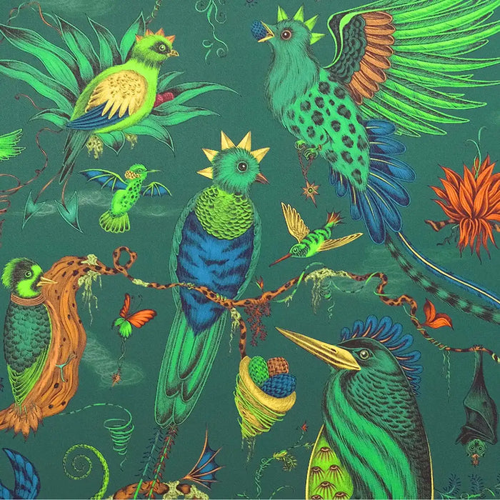Quetzal Framed Silk Artwork