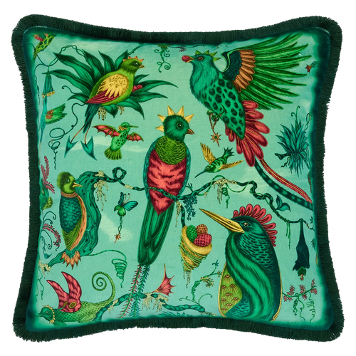 Quetzal Luxury Velvet Cushion swatch icon