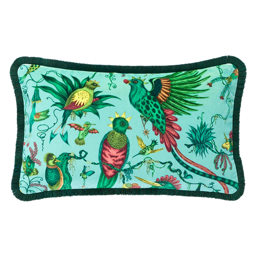 Quetzal Luxury Velvet Bolster Cushion swatch icon